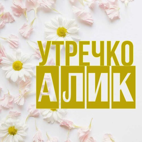 Открытка Алик Утречко