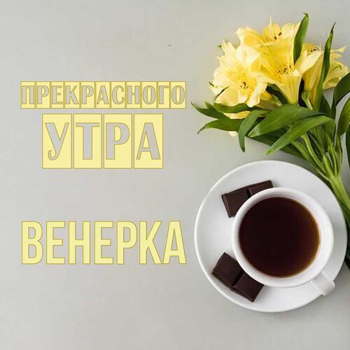 Открытка Венерка Прекрасного утра