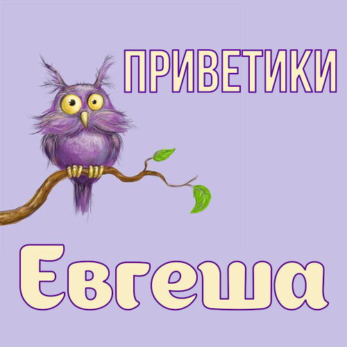 Открытка Евгеша Приветики