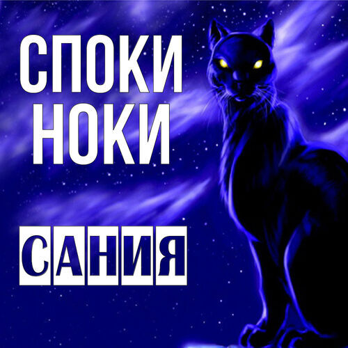 Открытка Сания Споки ноки