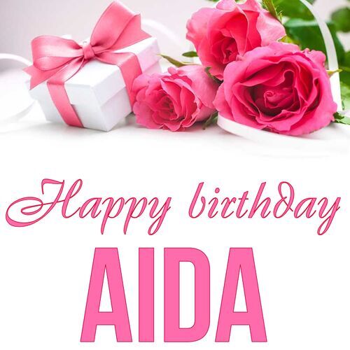 Открытка Aida Happy birthday