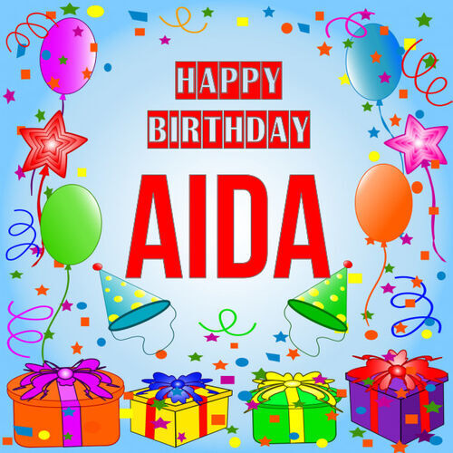 Открытка Aida Happy birthday