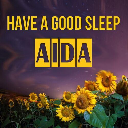 Открытка Aida Have a good sleep