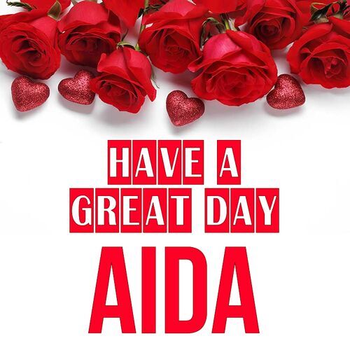 Открытка Aida Have a great day