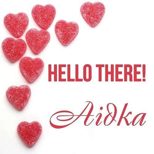 Открытка Aidka Hello there!