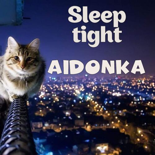 Открытка Aidonka Sleep tight