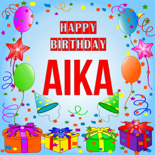 Открытка Aika Happy birthday