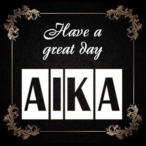 Открытка Aika Have a great day