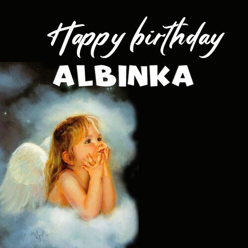 Открытка Albinka Happy birthday