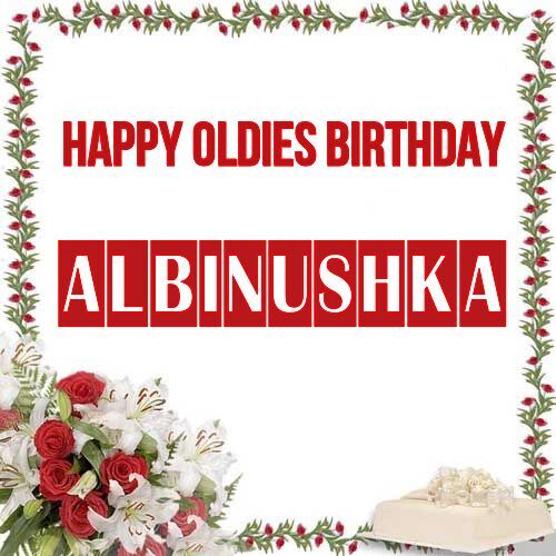 Открытка Albinushka Happy oldies birthday