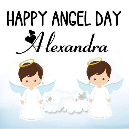 Открытка Alexandra Happy angel day