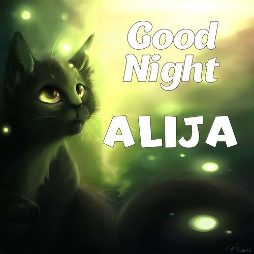 Открытка Alija Good Night