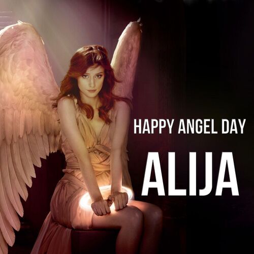 Открытка Alija Happy angel day