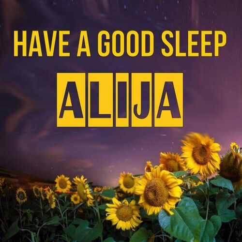 Открытка Alija Have a good sleep