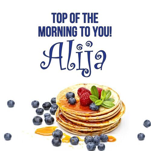 Открытка Alija Top of the morning to you!