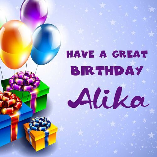 Открытка Alika Have a great birthday