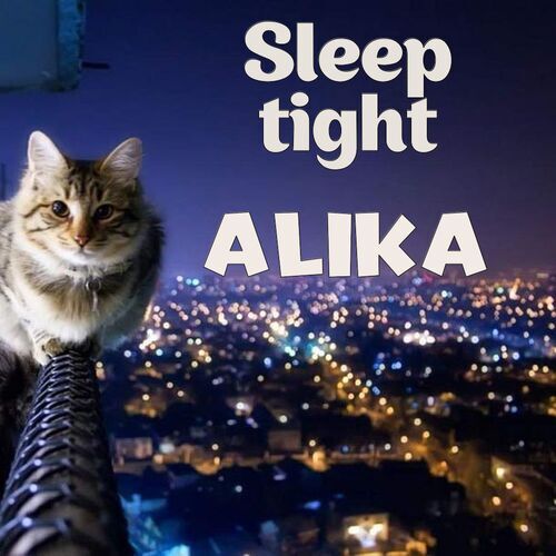 Открытка Alika Sleep tight