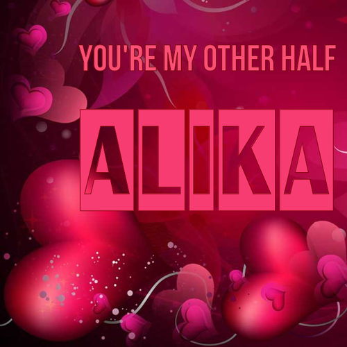 Открытка Alika You