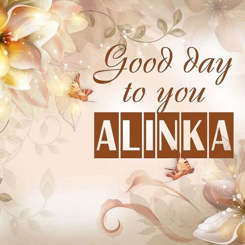 Открытка Alinka Good day to you