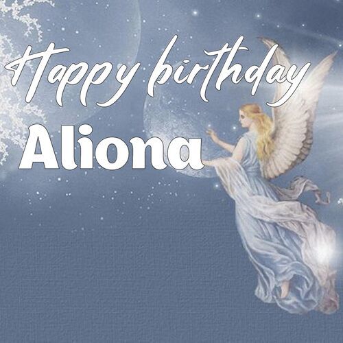 Открытка Aliona Happy birthday