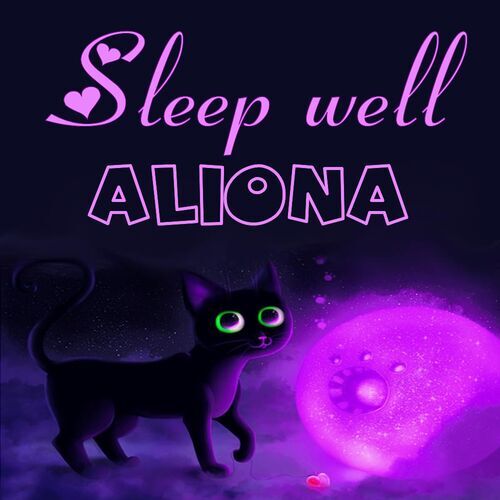 Открытка Aliona Sleep well