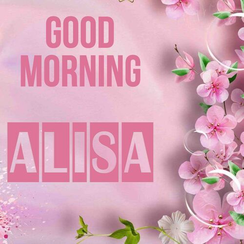 Открытка Alisa Good morning