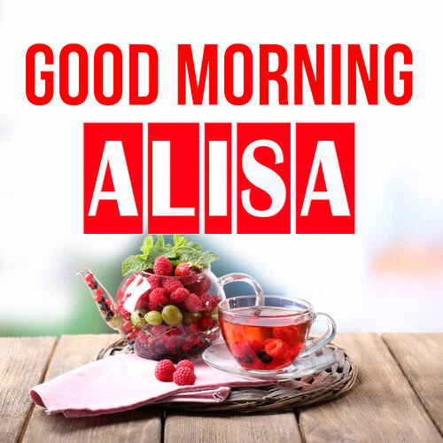 Открытка Alisa Good morning