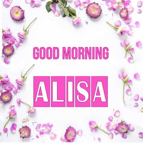 Открытка Alisa Good morning