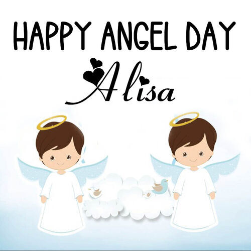 Открытка Alisa Happy angel day