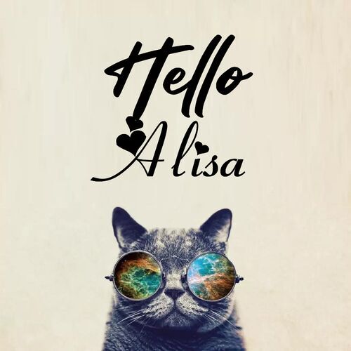 Открытка Alisa Hello