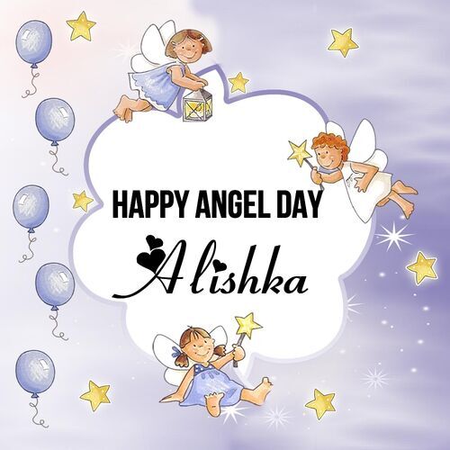 Открытка Alishka Happy angel day