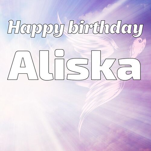 Открытка Aliska Happy birthday