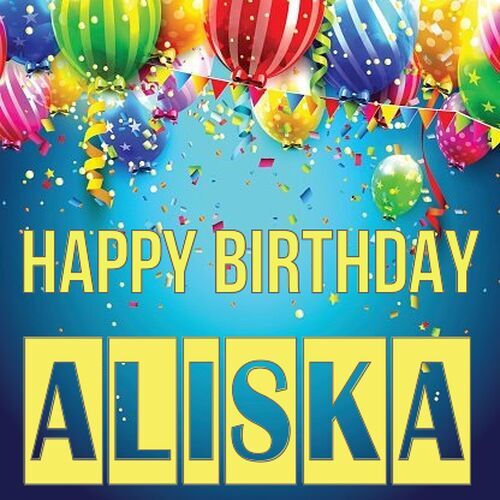 Открытка Aliska Happy birthday