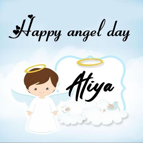 Открытка Aliya Happy angel day