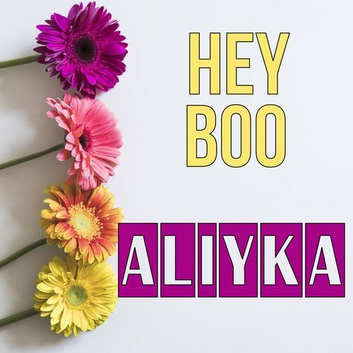 Открытка Aliyka Hey boo