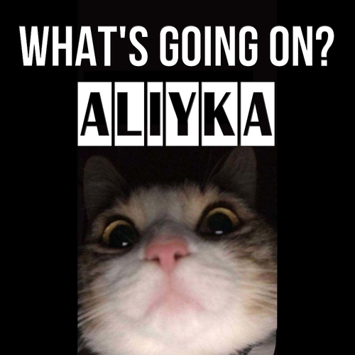 Открытка Aliyka What