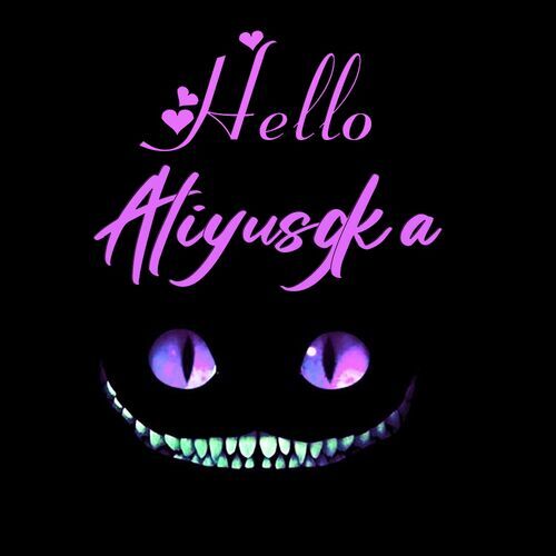 Открытка Aliyusgka Hello