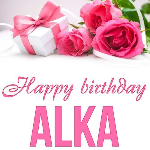 Открытка Alka Happy birthday