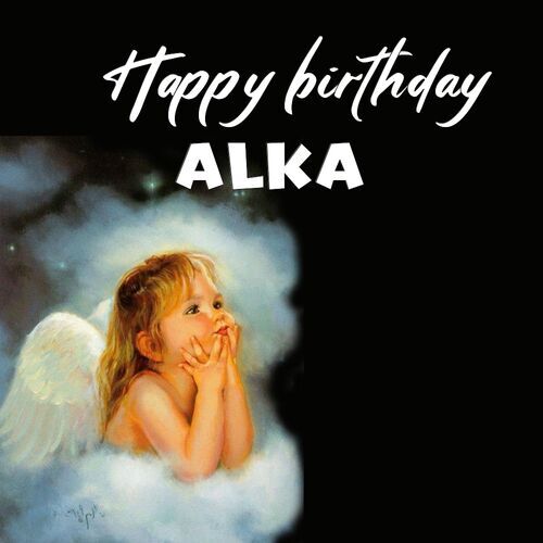 Открытка Alka Happy birthday