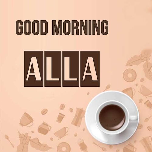 Открытка Alla Good morning