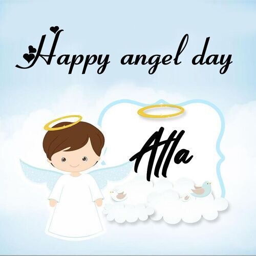 Открытка Alla Happy angel day