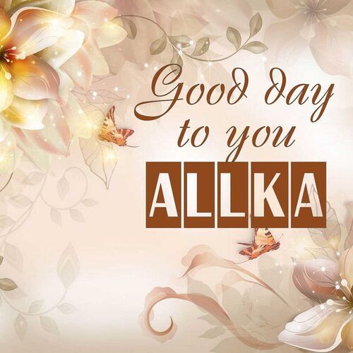 Открытка Allka Good day to you