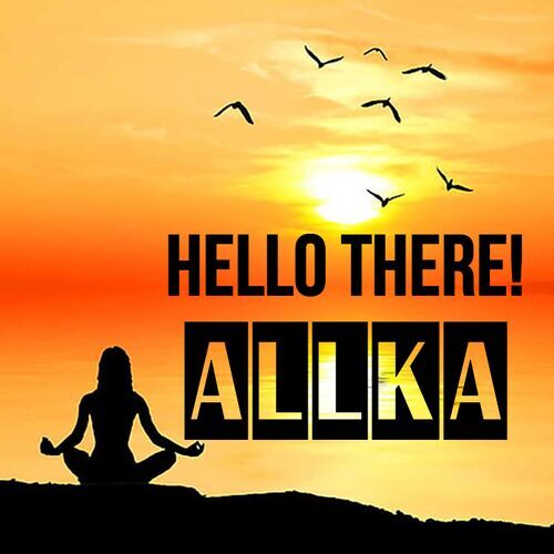 Открытка Allka Hello there!