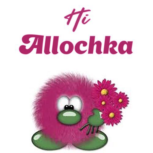 Открытка Allochka Hi