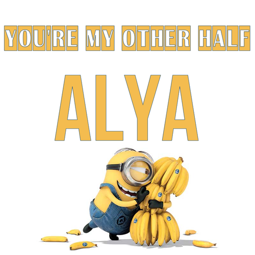 Открытка Alya You