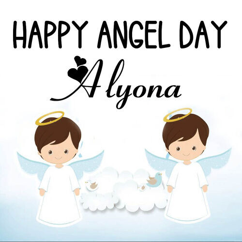 Открытка Alyona Happy angel day