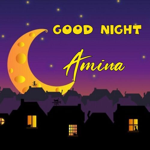 Открытка Amina Good Night