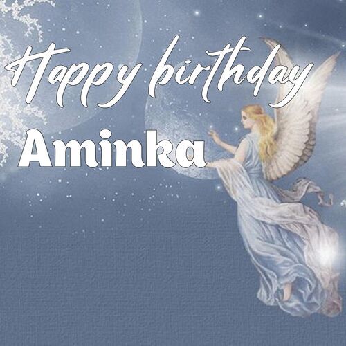 Открытка Aminka Happy birthday