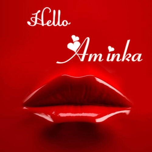 Открытка Aminka Hello