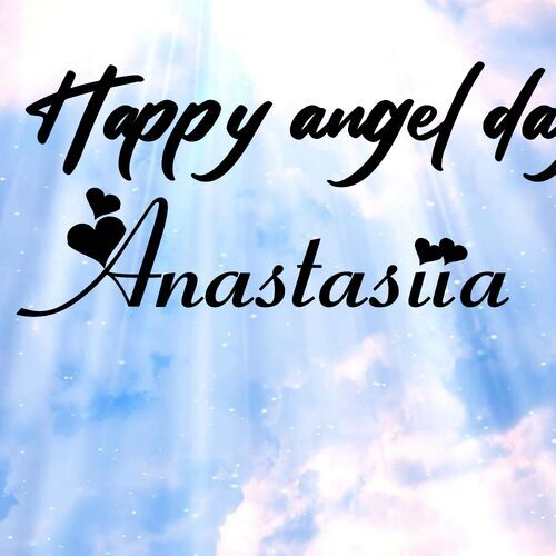 Открытка Anastasiia Happy angel day